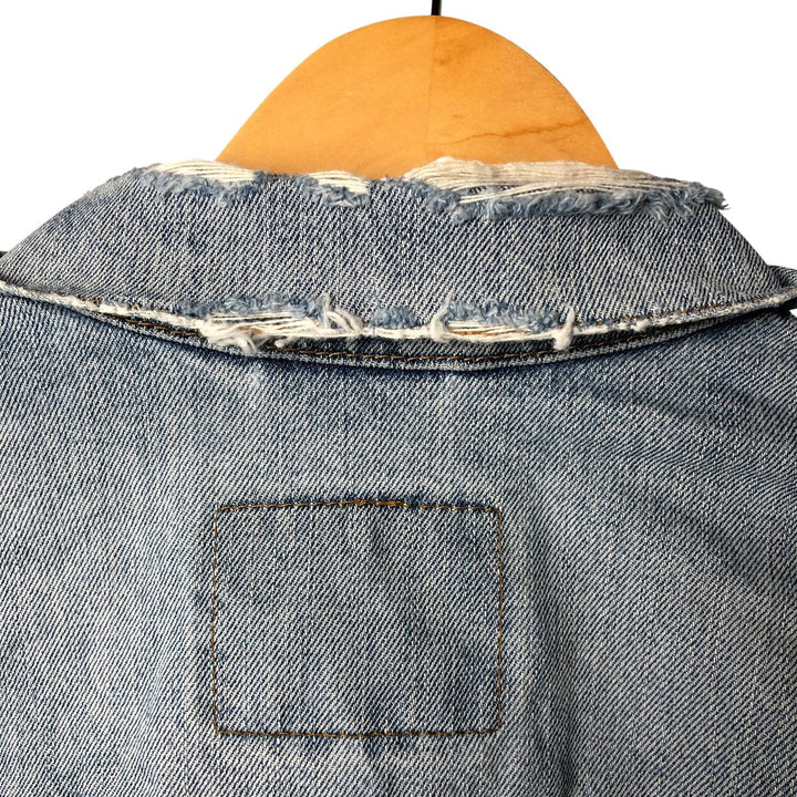90'S Levi's 70503-0461 Denim Jacket, Men's XXL, Vintage cotton blue type Vintage Second Hand