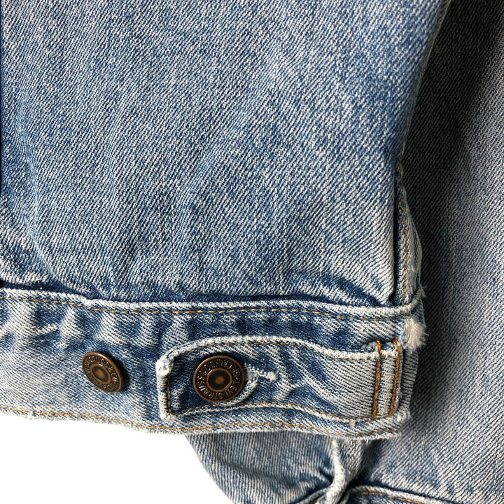 90'S Levi's 70503-0461 Denim Jacket, Men's XXL, Vintage cotton blue type Vintage Second Hand