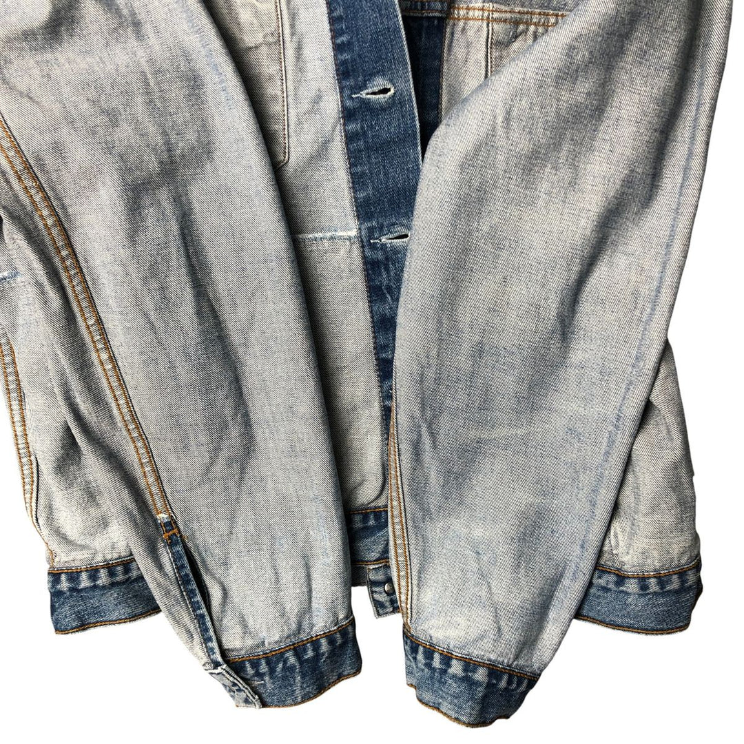 90'S Levi's 70503-0461 Denim Jacket, Men's XXL, Vintage cotton blue type Vintage Second Hand