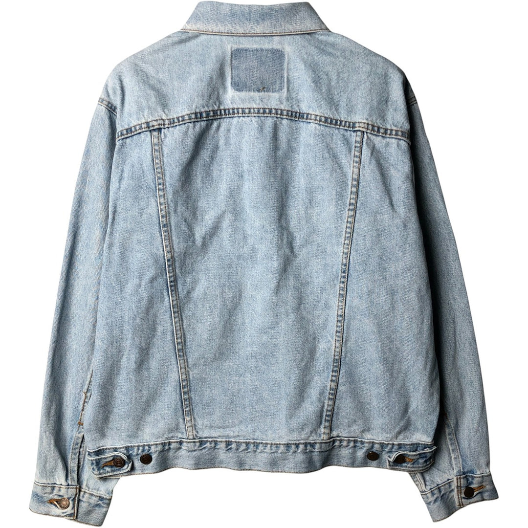 90'S Levi's 70507-0334 denim jacket, denim jacket, made in USA, men's size M, vintage cotton blue type Vintage Second Hand