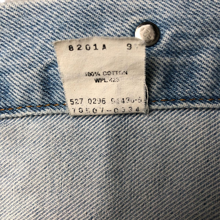90'S Levi's 70507-0334 denim jacket, denim jacket, made in USA, men's size M, vintage cotton blue type Vintage Second Hand