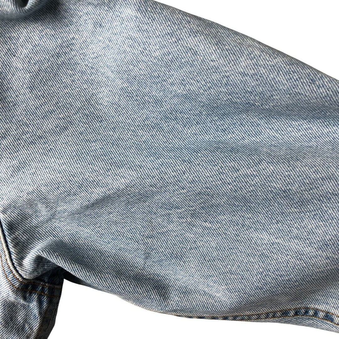 90'S Levi's 70507-0334 denim jacket, denim jacket, made in USA, men's size M, vintage cotton blue type Vintage Second Hand