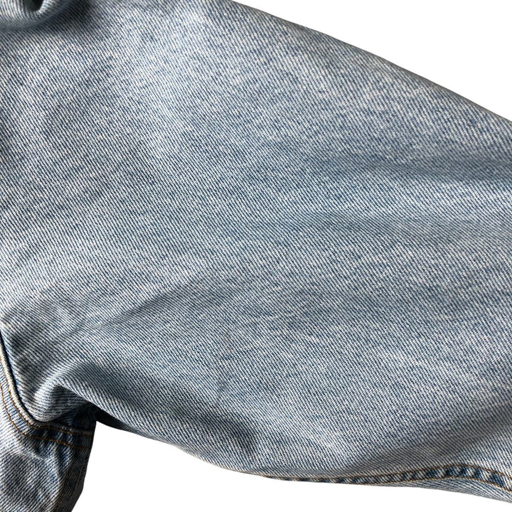 90'S Levi's 70507-0334 denim jacket, denim jacket, made in USA, men's size M, vintage cotton blue type Vintage Second Hand