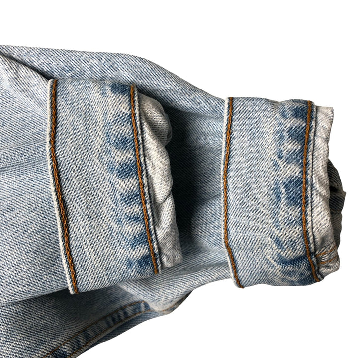 90'S Levi's 70507-0334 denim jacket, denim jacket, made in USA, men's size M, vintage cotton blue type Vintage Second Hand