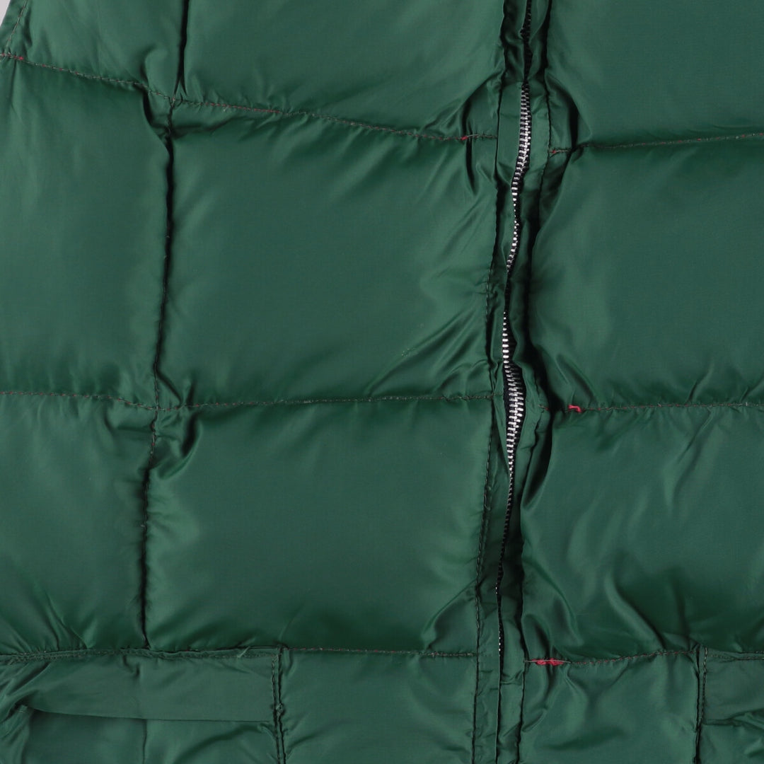 Vintage reversible padded vest, men's size M unclear green type Vintage Second Hand