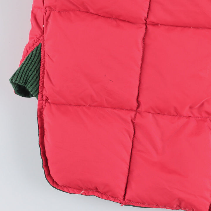 Vintage reversible padded vest, men's size M unclear green type Vintage Second Hand