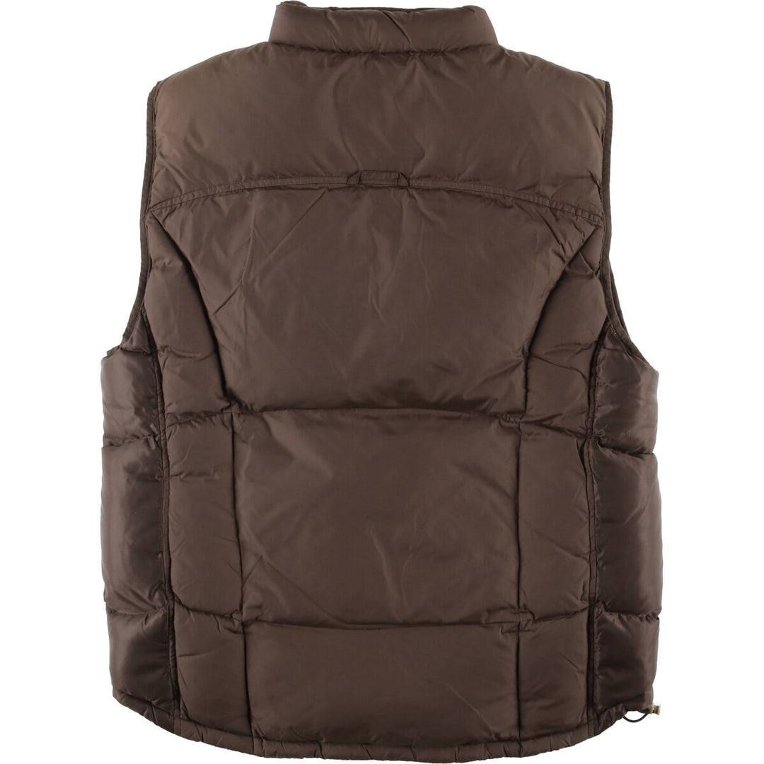 2000'S GAP padded ripstop vest, men's size M unclear brown type Vintage Second Hand