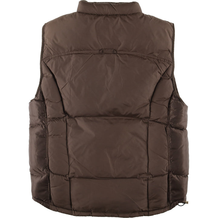 2000'S GAP padded ripstop vest, men's size M unclear brown type Vintage Second Hand