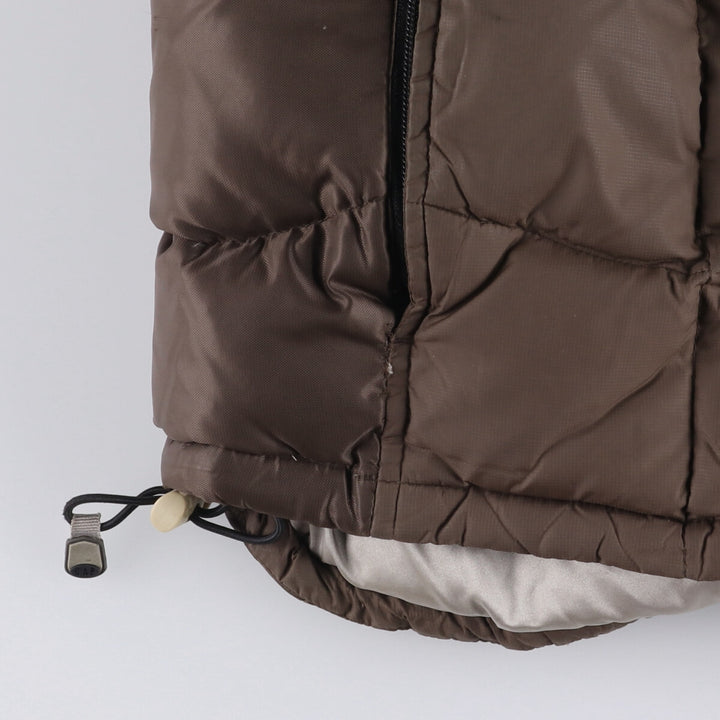 2000'S GAP padded ripstop vest, men's size M unclear brown type Vintage Second Hand