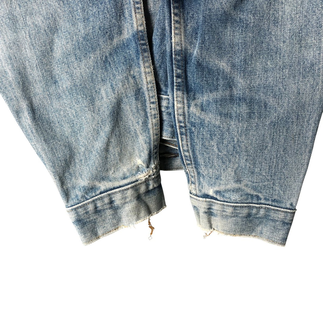 ~90'S Levi's denim jacket, denim jacket, men's size M, vintage unclear blue type Vintage Second Hand