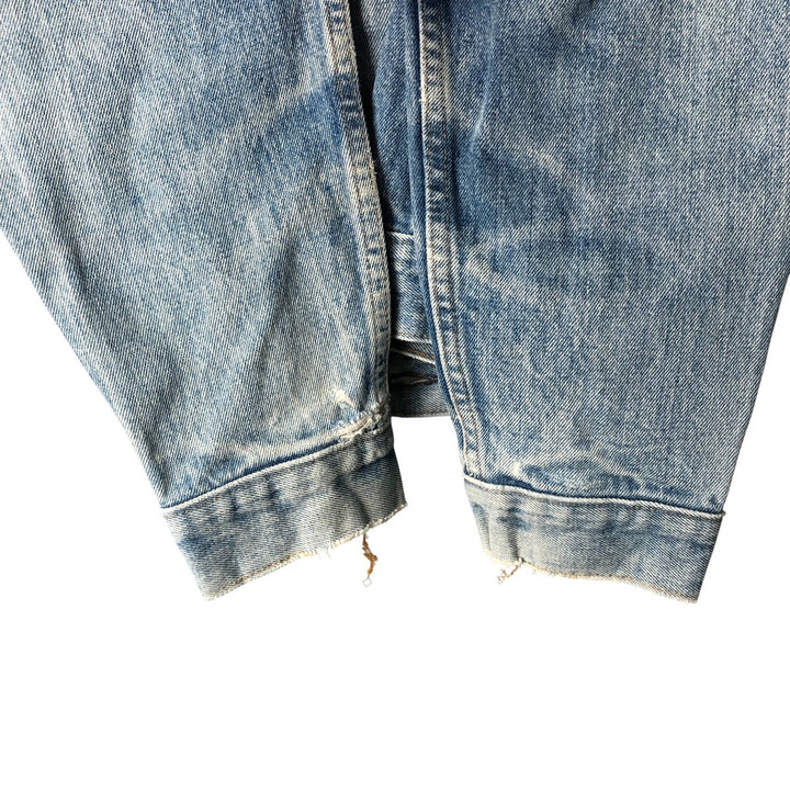 ~90'S Levi's denim jacket, denim jacket, men's size M, vintage unclear blue type Vintage Second Hand