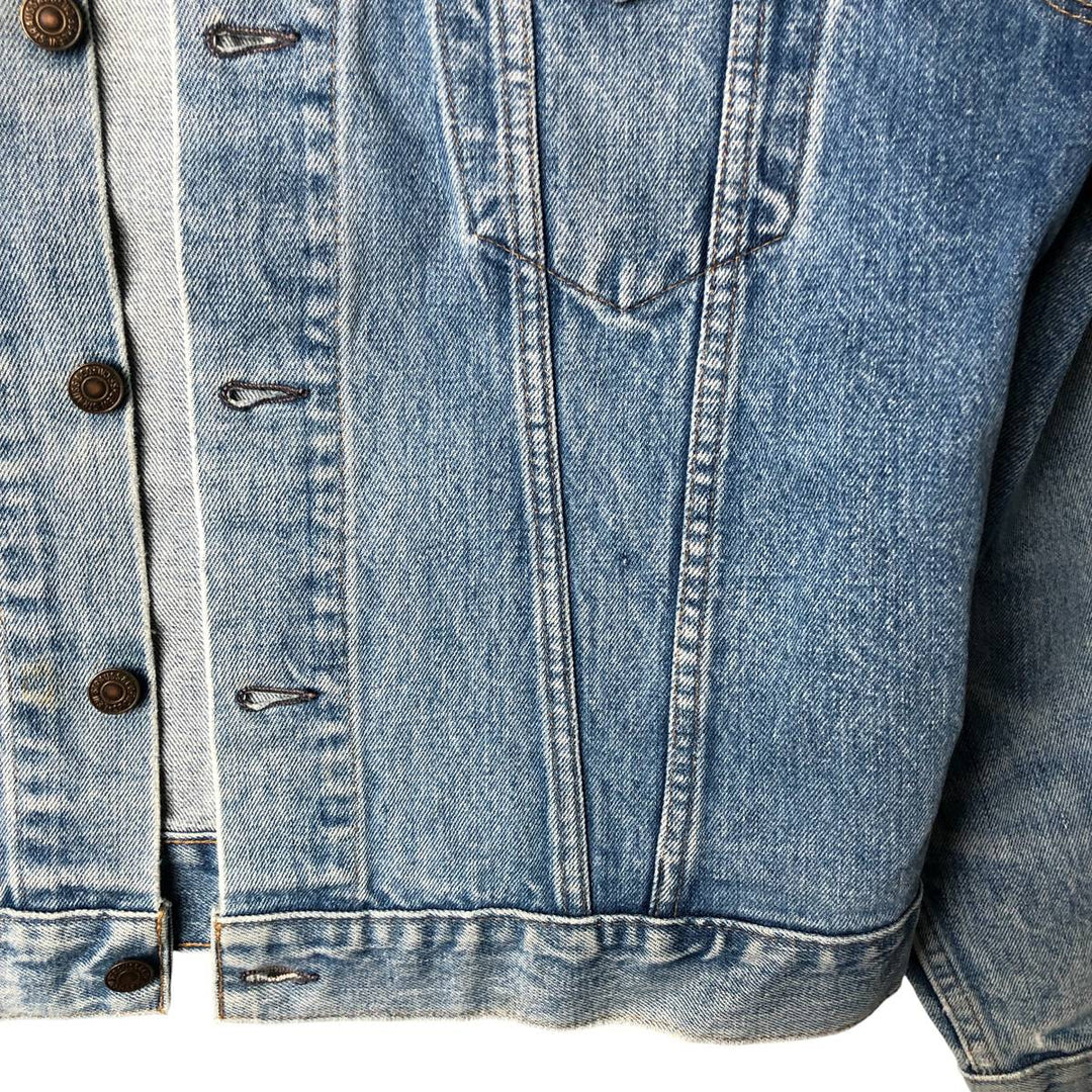 ~90'S Levi's denim jacket, denim jacket, men's size M, vintage unclear blue type Vintage Second Hand