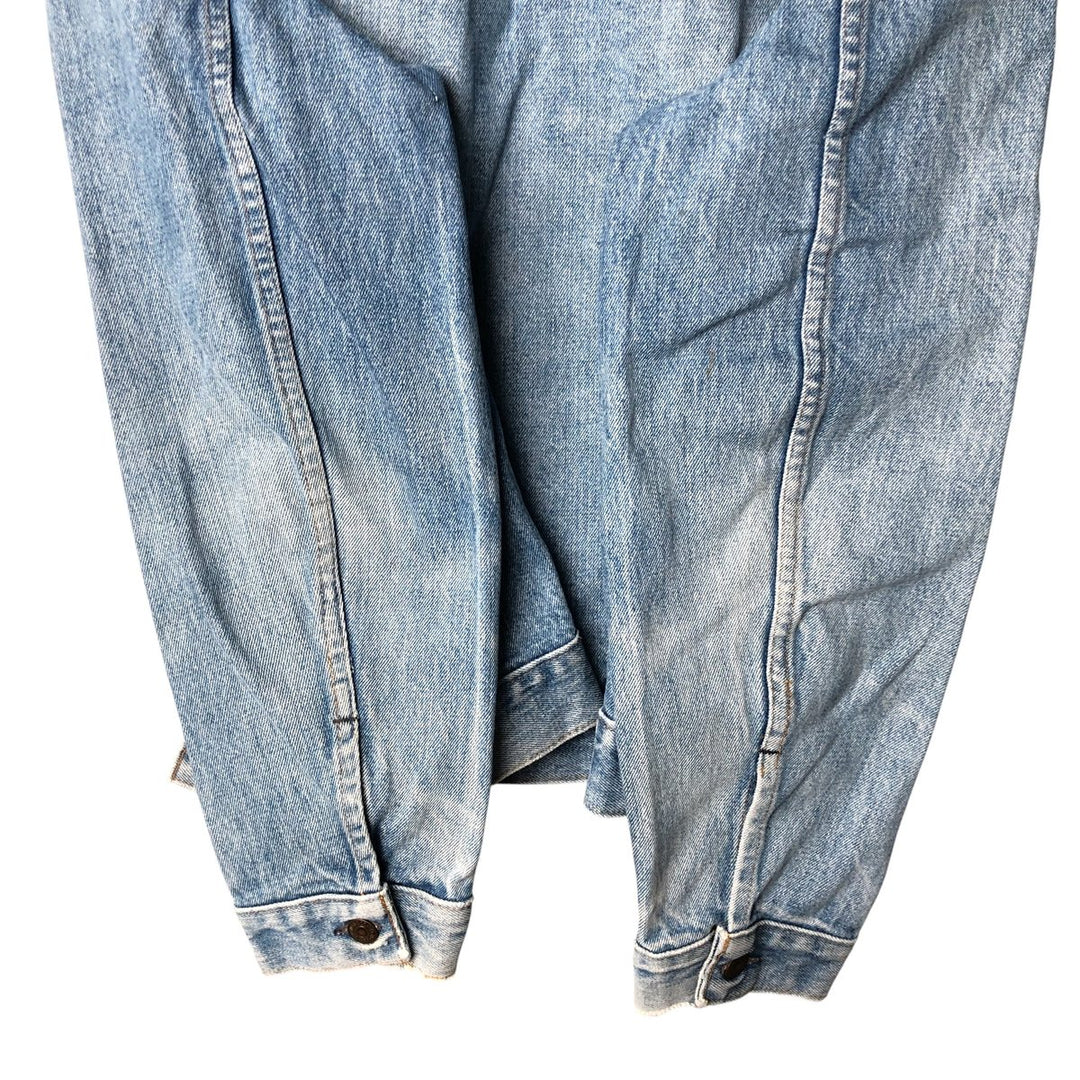 ~90'S Levi's denim jacket, denim jacket, men's size M, vintage unclear blue type Vintage Second Hand