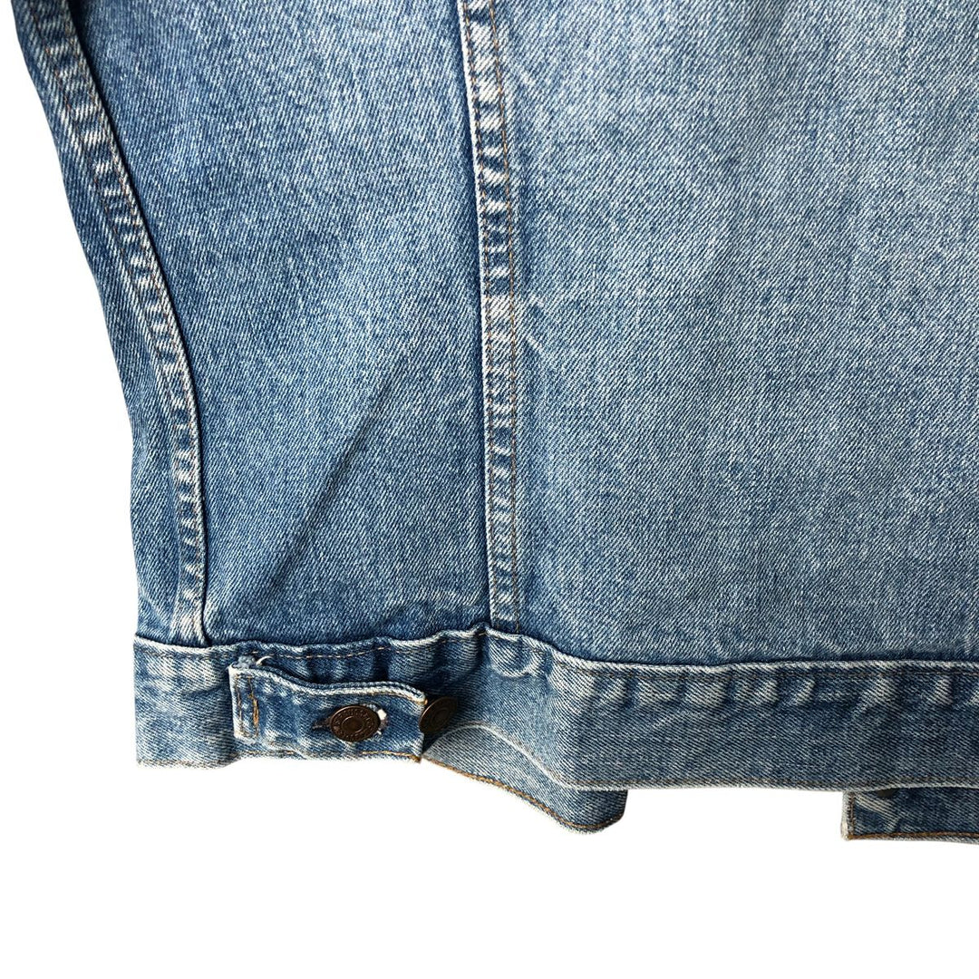 ~90'S Levi's denim jacket, denim jacket, men's size M, vintage unclear blue type Vintage Second Hand