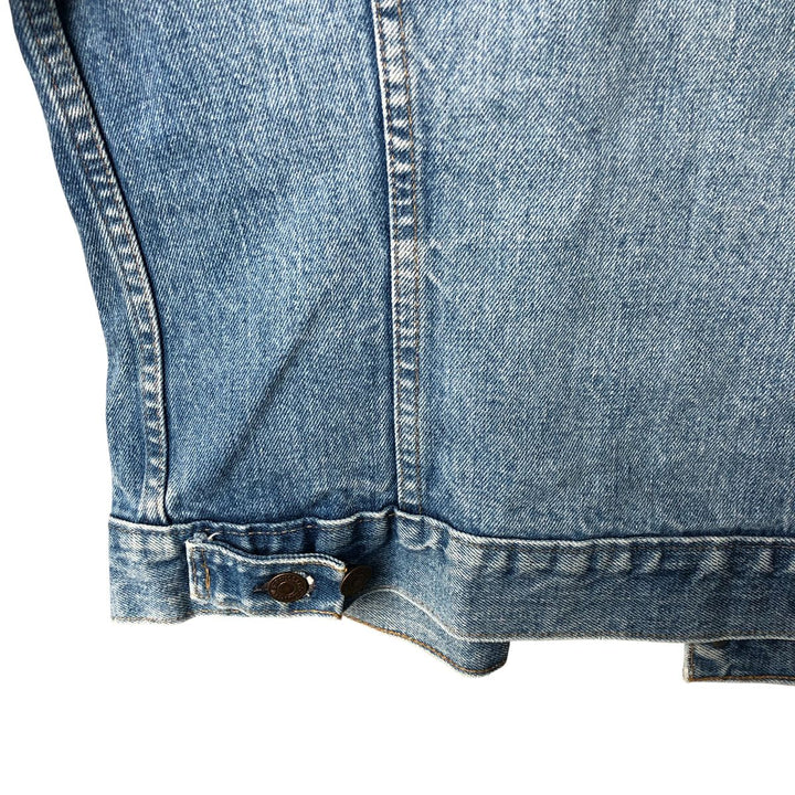 ~90'S Levi's denim jacket, denim jacket, men's size M, vintage unclear blue type Vintage Second Hand