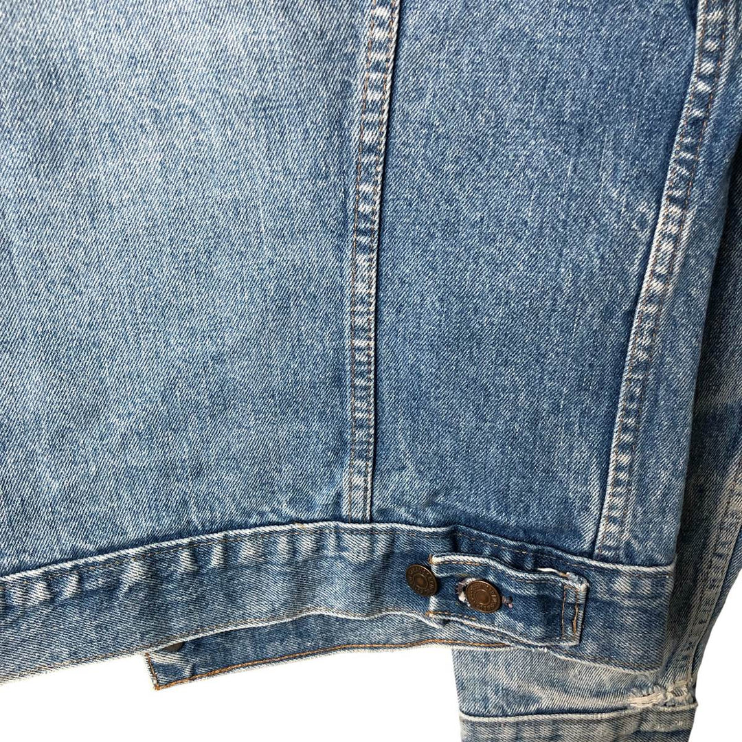 ~90'S Levi's denim jacket, denim jacket, men's size M, vintage unclear blue type Vintage Second Hand