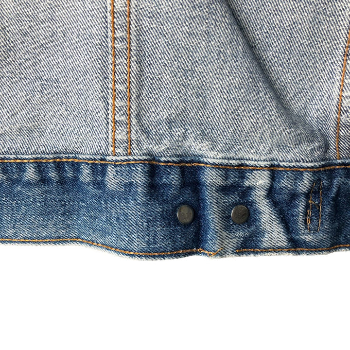 ~90'S Levi's denim jacket, denim jacket, men's size M, vintage unclear blue type Vintage Second Hand