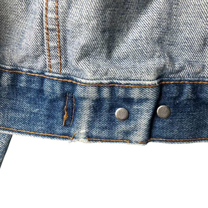 ~90'S Levi's denim jacket, denim jacket, men's size M, vintage unclear blue type Vintage Second Hand
