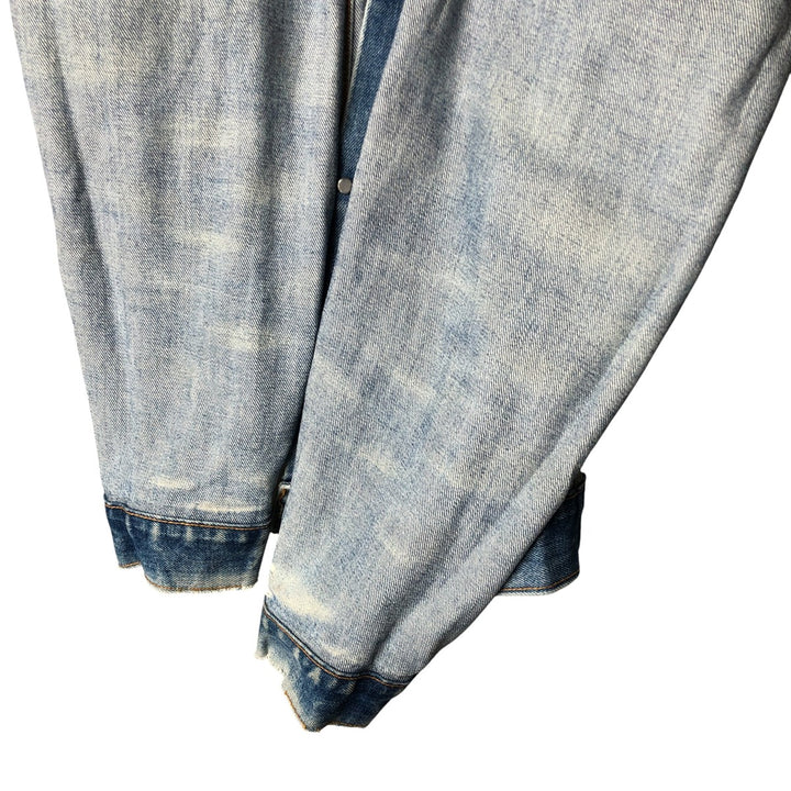 ~90'S Levi's denim jacket, denim jacket, men's size M, vintage unclear blue type Vintage Second Hand