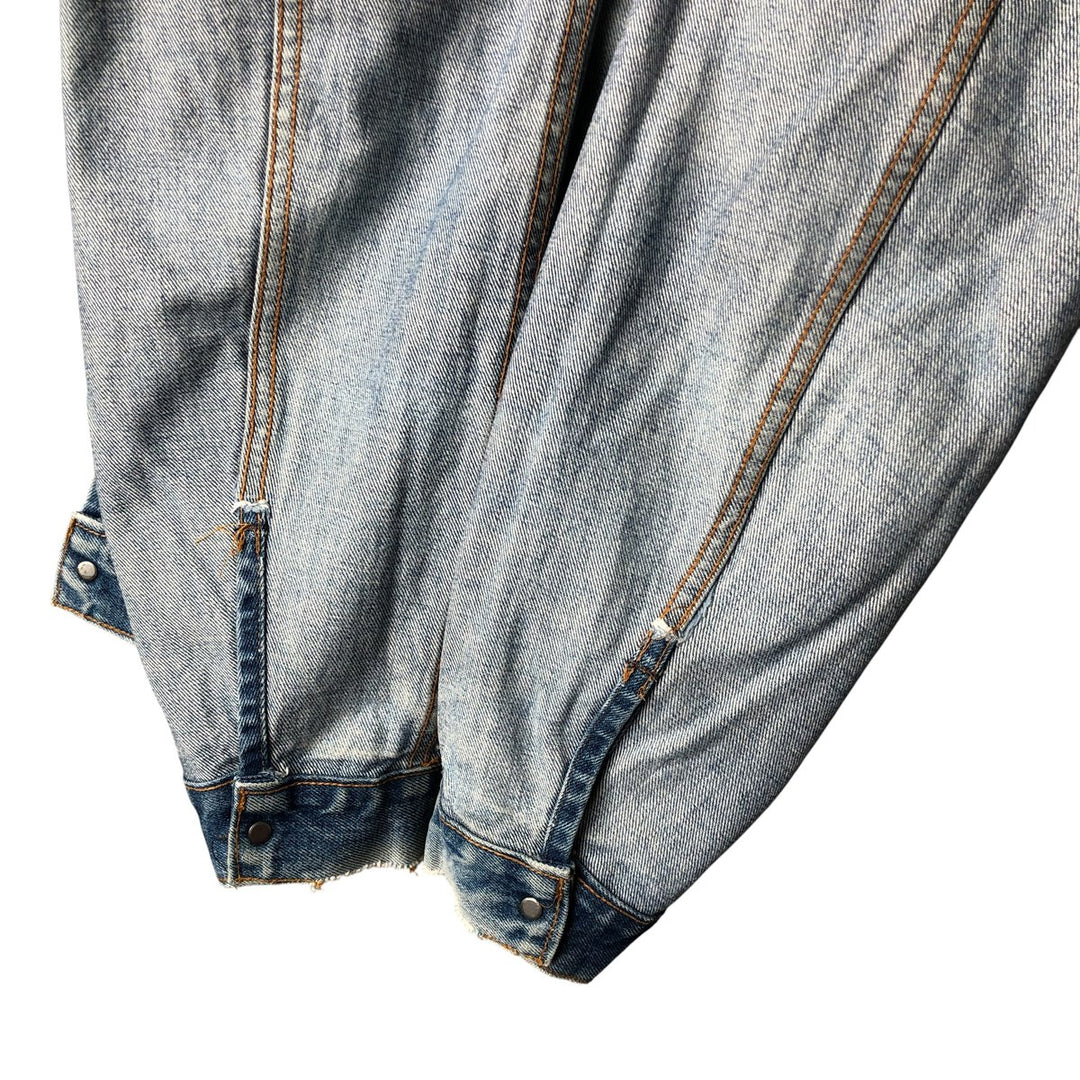 ~90'S Levi's denim jacket, denim jacket, men's size M, vintage unclear blue type Vintage Second Hand