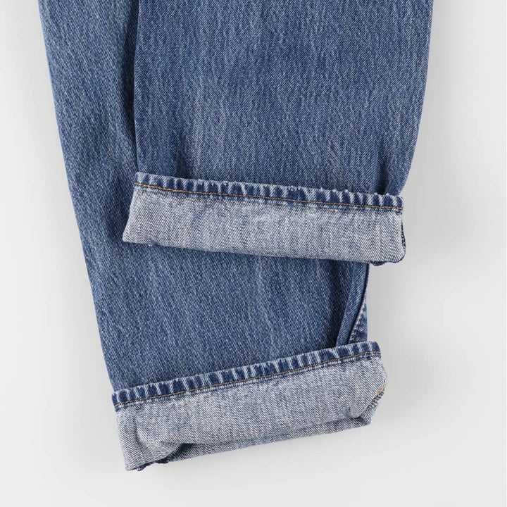 Levi's 501 straight denim pants for men, size W33 cotton blue type Vintage Second Hand