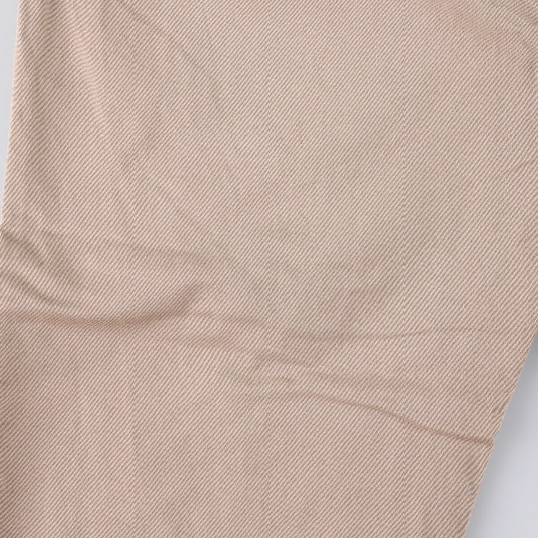 Ralph Lauren POLO by Ralph Lauren Two-pleat Chino Pants, Made in USA, Men's, Size W34 cotton Beige type Vintage Second Hand