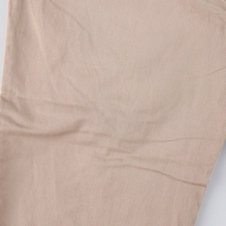 Ralph Lauren POLO by Ralph Lauren Two-pleat Chino Pants, Made in USA, Men's, Size W34 cotton Beige type Vintage Second Hand