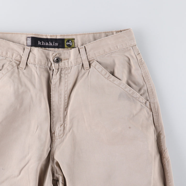 90'S Levi's Silver Tab Khakis Chino Pants, Men's, Size W32, Vintage unclear Beige type Vintage Second Hand