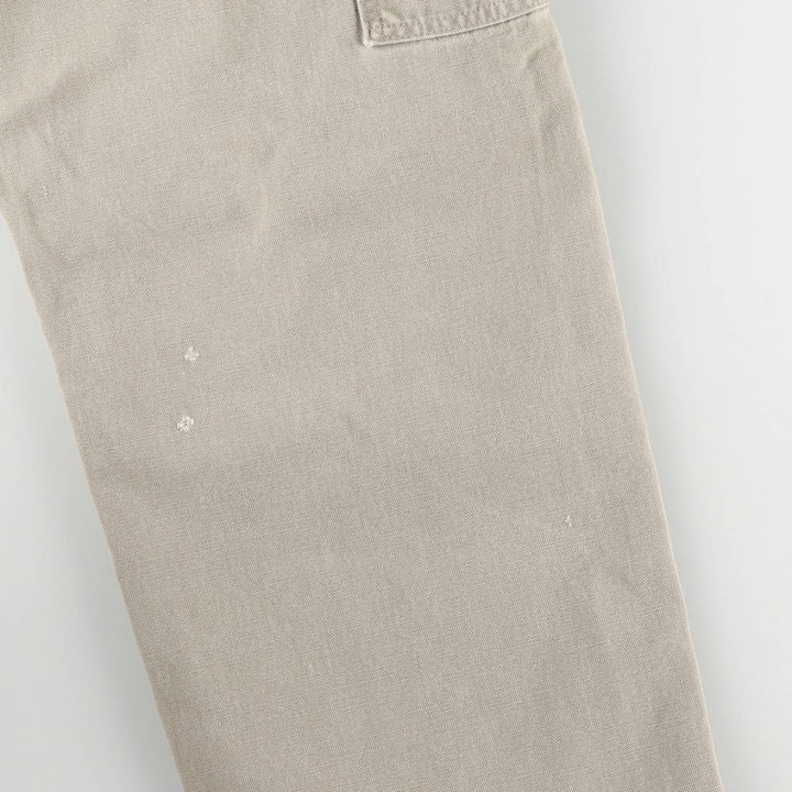 2000'S Carhartt Dungaree Fit Duck Painter Pants, Men's, Size W31 cotton Khaki type Vintage Second Hand