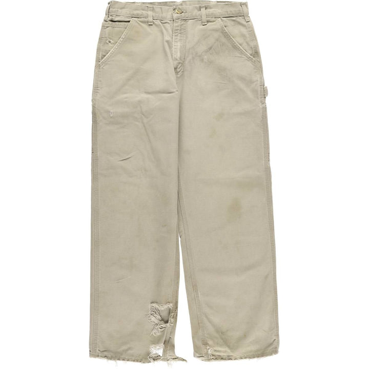 Carhartt Duck Painter Pants, Men's, W34 equivalent unclear Beige type Vintage Second Hand
