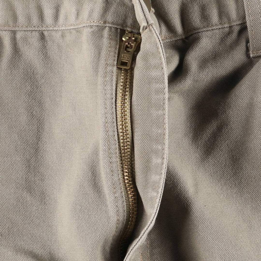 00'S Carhartt Dungaree Fit Duck Painter Pants Men's W36 cotton Khaki type Vintage Second Hand