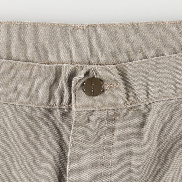 00'S Carhartt Dungaree Fit Duck Painter Pants Men's W36 cotton Khaki type Vintage Second Hand