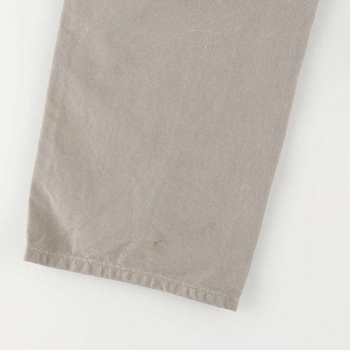 00'S Carhartt Dungaree Fit Duck Painter Pants Men's W36 cotton Khaki type Vintage Second Hand