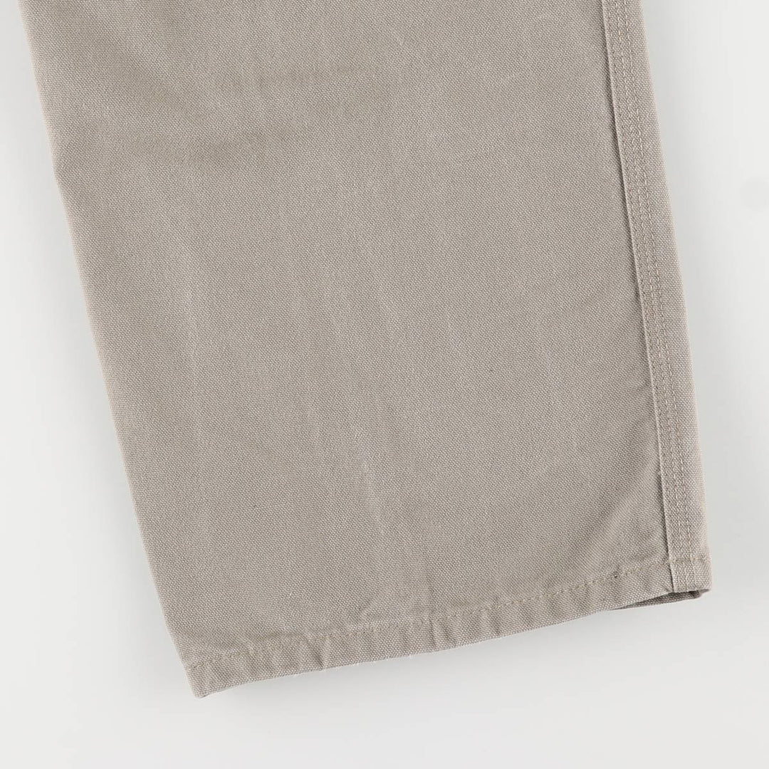 00'S Carhartt Dungaree Fit Duck Painter Pants Men's W36 cotton Khaki type Vintage Second Hand