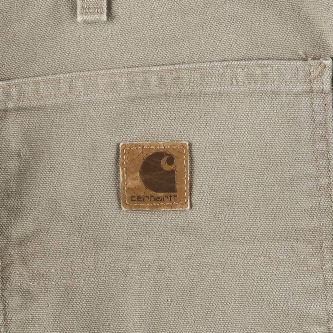 Dickies Original Dungaree Fit Duck Painter Pants, Men's, Size 34 cotton Khaki type Vintage Second Hand