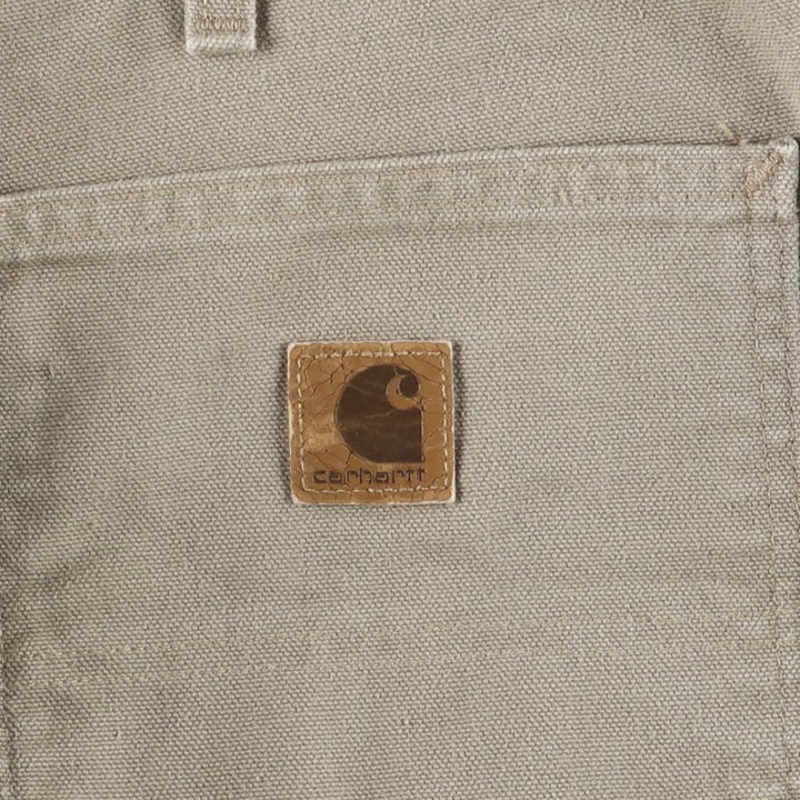 Dickies Original Dungaree Fit Duck Painter Pants, Men's, Size 34 cotton Khaki type Vintage Second Hand