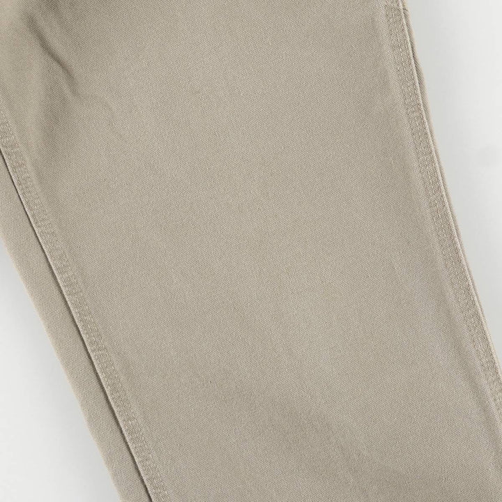 Dickies Original Dungaree Fit Duck Painter Pants, Men's, Size 34 cotton Khaki type Vintage Second Hand