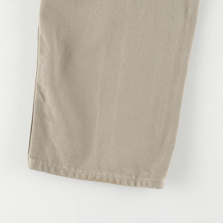 Dickies Original Dungaree Fit Duck Painter Pants, Men's, Size 34 cotton Khaki type Vintage Second Hand