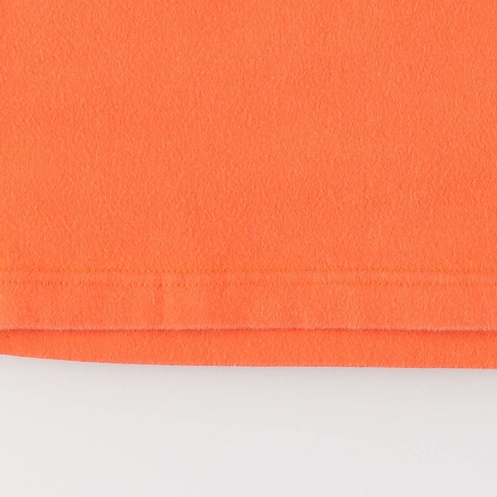 Harley-Davidson V-neck cropped tank top, Made in USA, Women's XL cotton orange type Vintage Second Hand