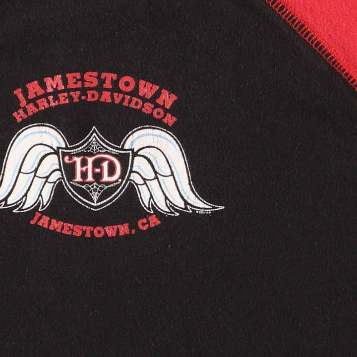 2000'S Harley-Davidson tank top, women's size XL cotton black type Vintage Second Hand