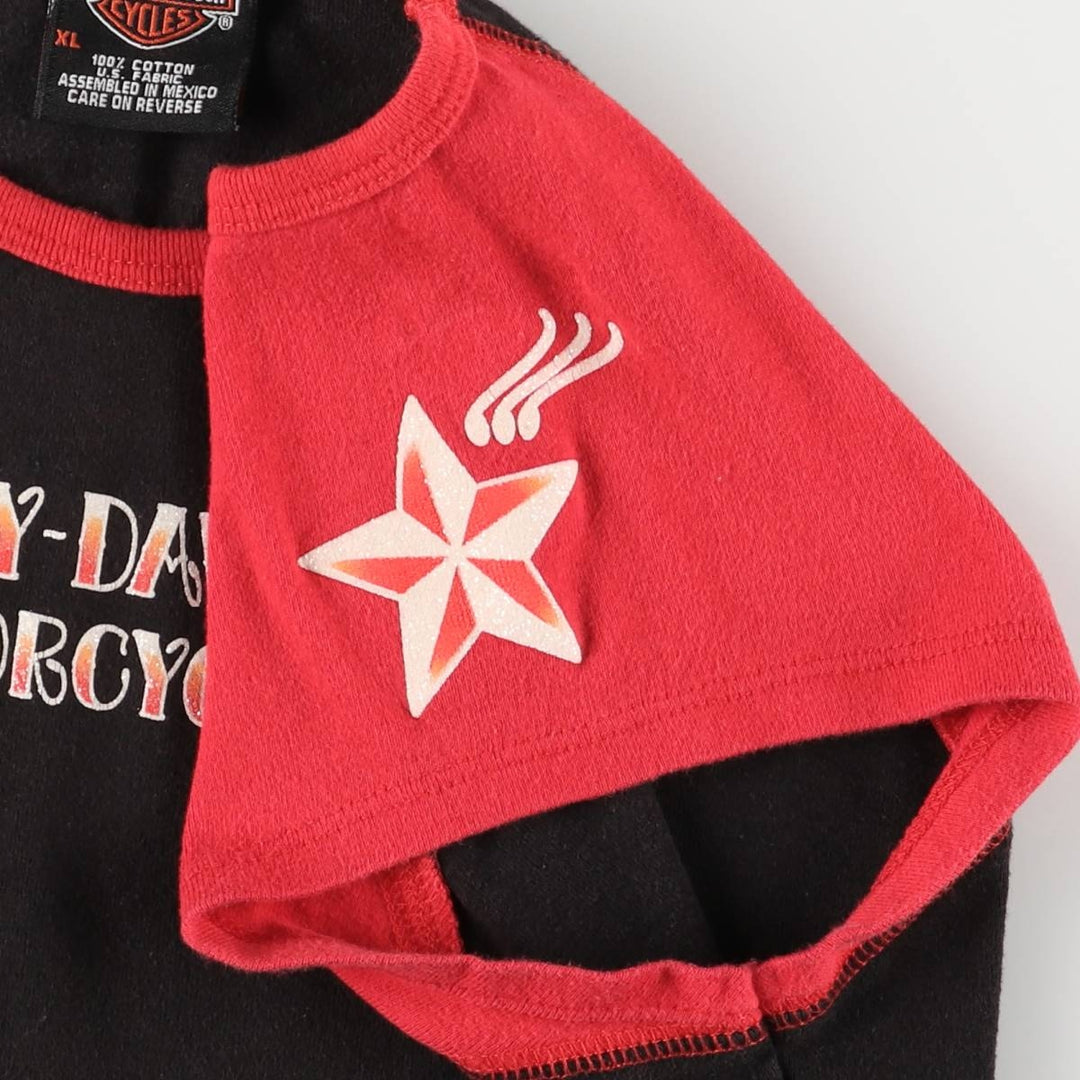 2000'S Harley-Davidson tank top, women's size XL cotton black type Vintage Second Hand