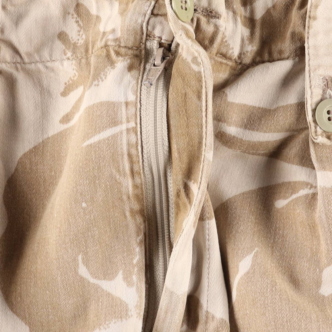 British Army Desert DPM Camo Military Cargo Pants, Combat Pants, Men's, Size W34 unclear Beige type Vintage Second Hand