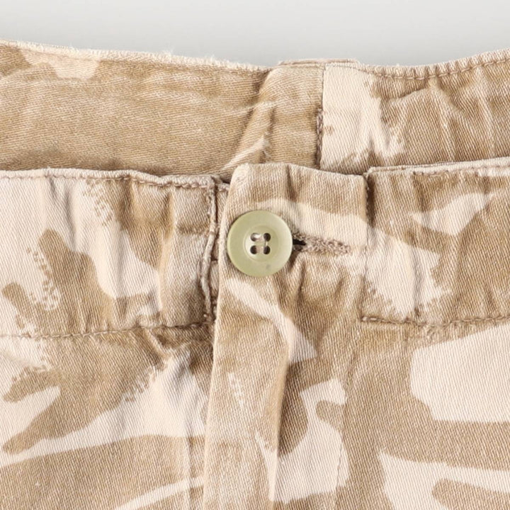 British Army Desert DPM Camo Military Cargo Pants, Combat Pants, Men's, Size W34 unclear Beige type Vintage Second Hand