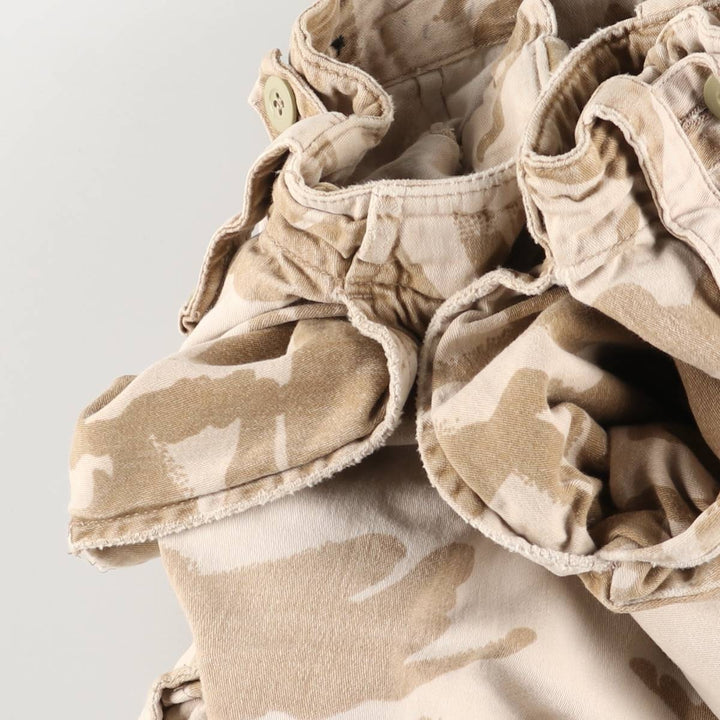 British Army Desert DPM Camo Military Cargo Pants, Combat Pants, Men's, Size W34 unclear Beige type Vintage Second Hand