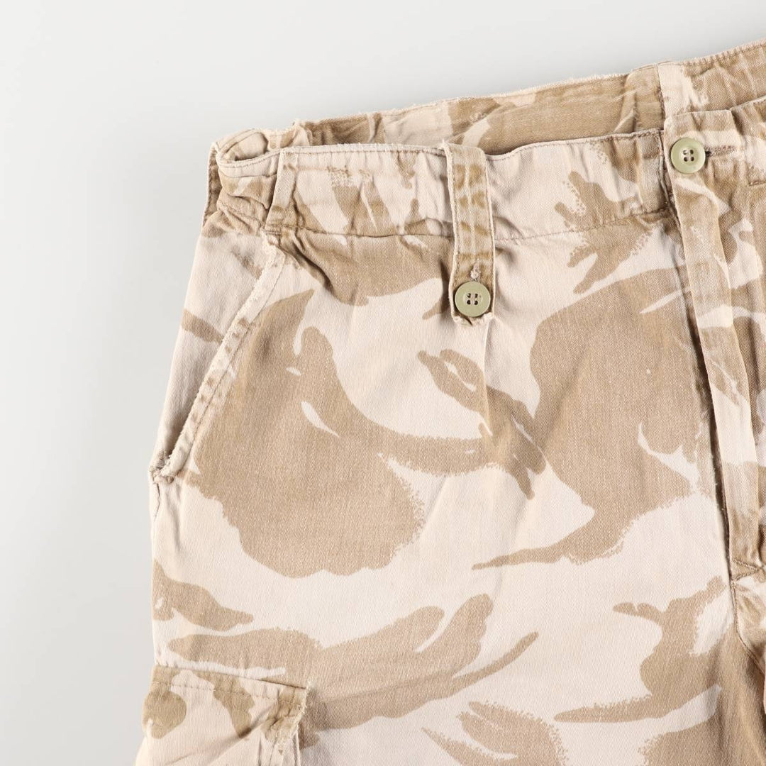 British Army Desert DPM Camo Military Cargo Pants, Combat Pants, Men's, Size W34 unclear Beige type Vintage Second Hand