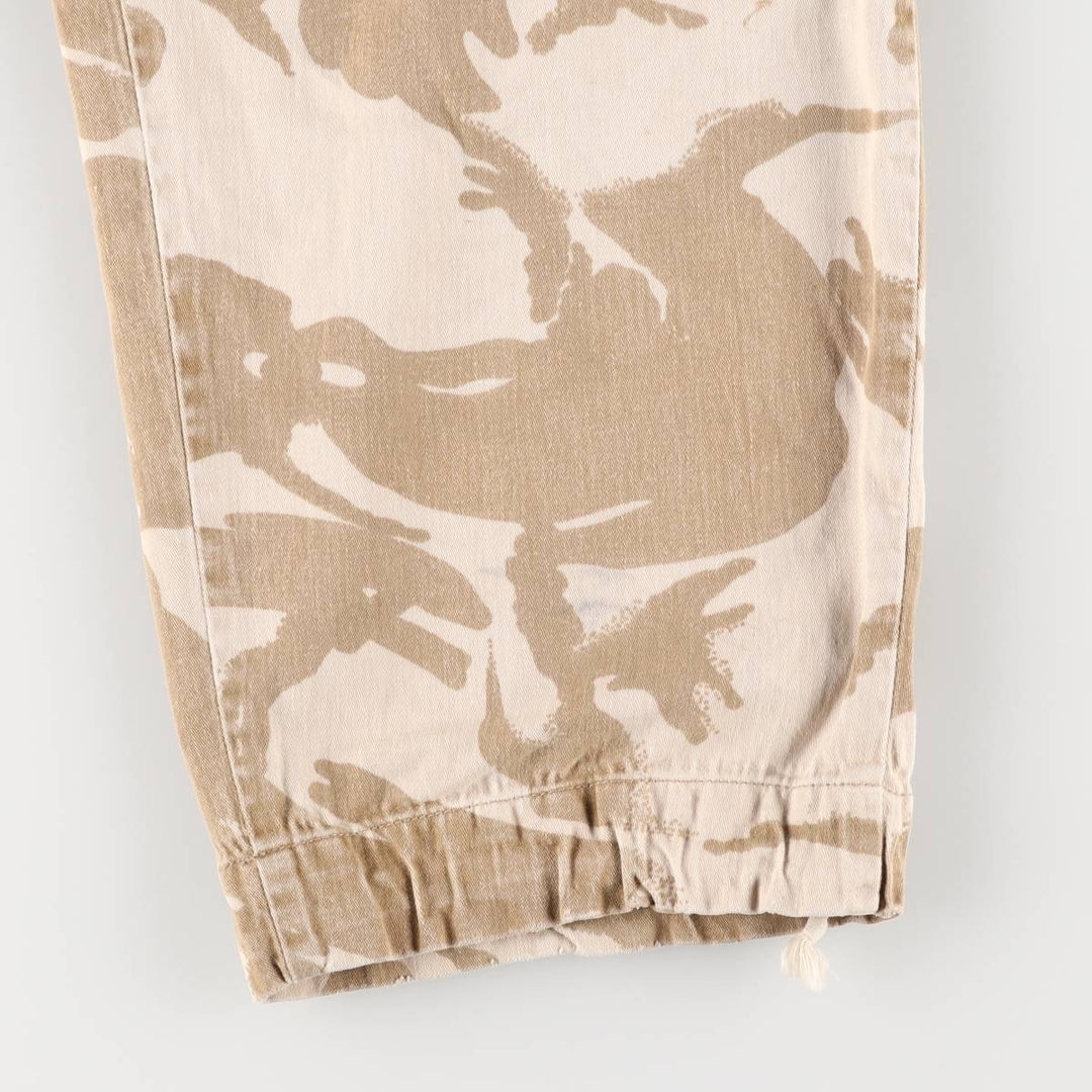 British Army Desert DPM Camo Military Cargo Pants, Combat Pants, Men's, Size W34 unclear Beige type Vintage Second Hand