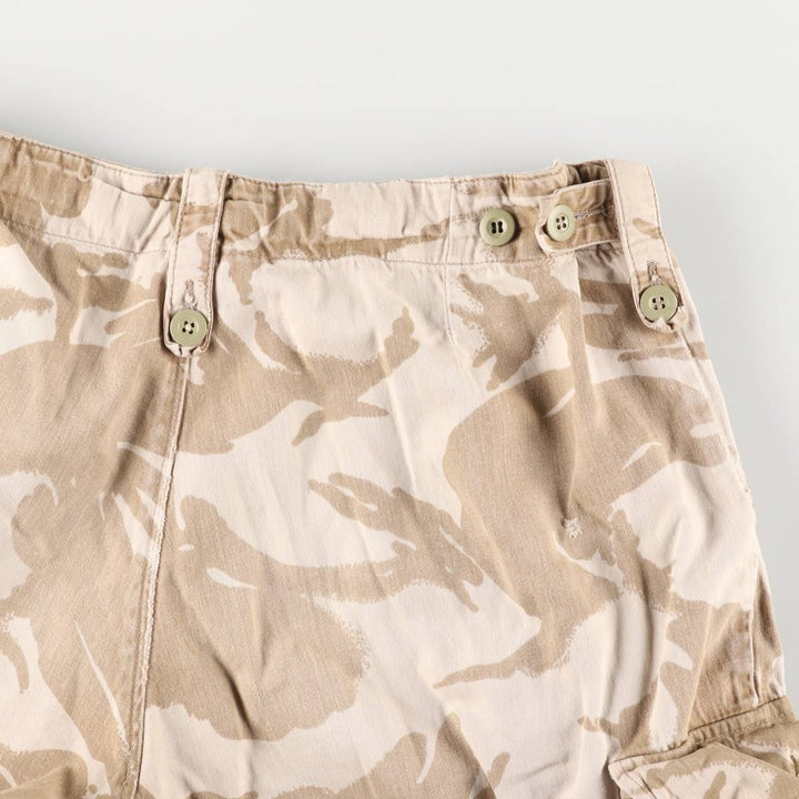 British Army Desert DPM Camo Military Cargo Pants, Combat Pants, Men's, Size W34 unclear Beige type Vintage Second Hand