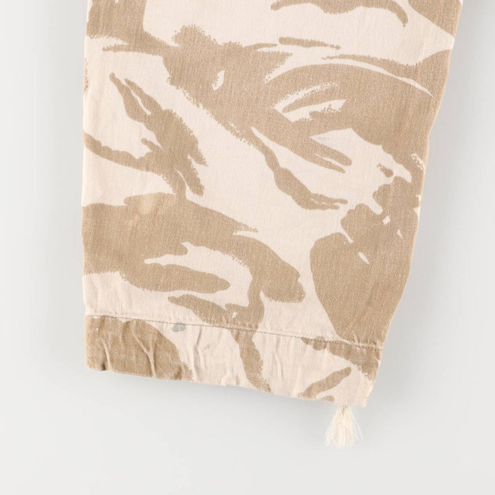 British Army Desert DPM Camo Military Cargo Pants, Combat Pants, Men's, Size W34 unclear Beige type Vintage Second Hand