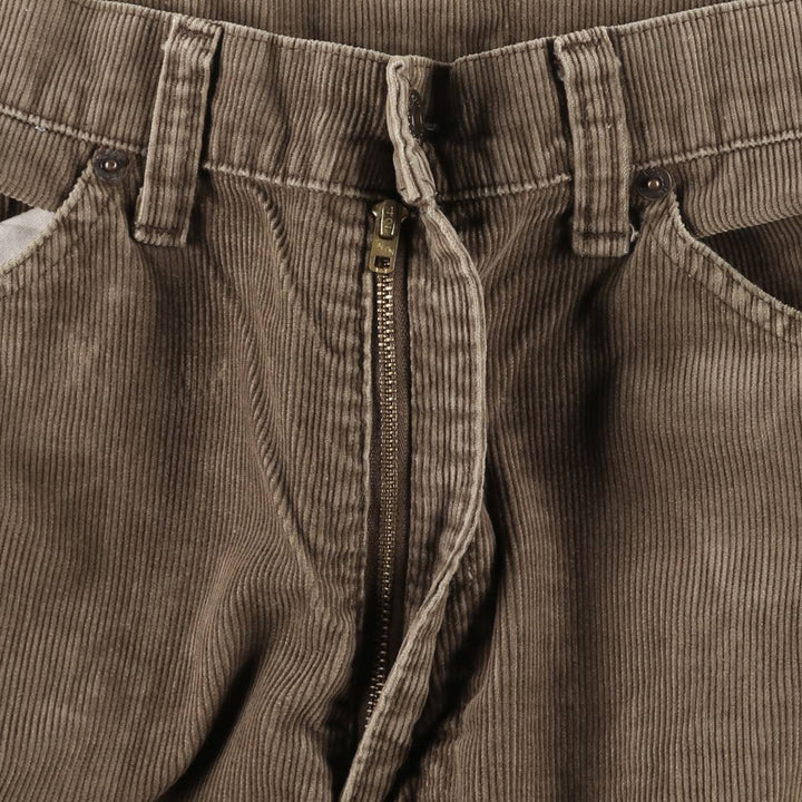 Vintage 1980'S Levi's 517-1529 white tab bootcut corduroy pants, men's size W34. unclear brown type Vintage Second Hand