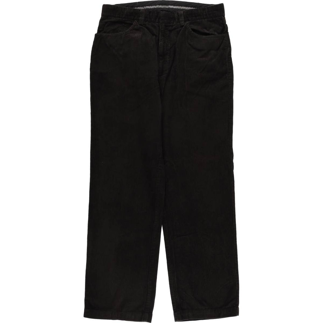 Calvin Klein corduroy pants for men, size W33 cotton black type Vintage Second Hand